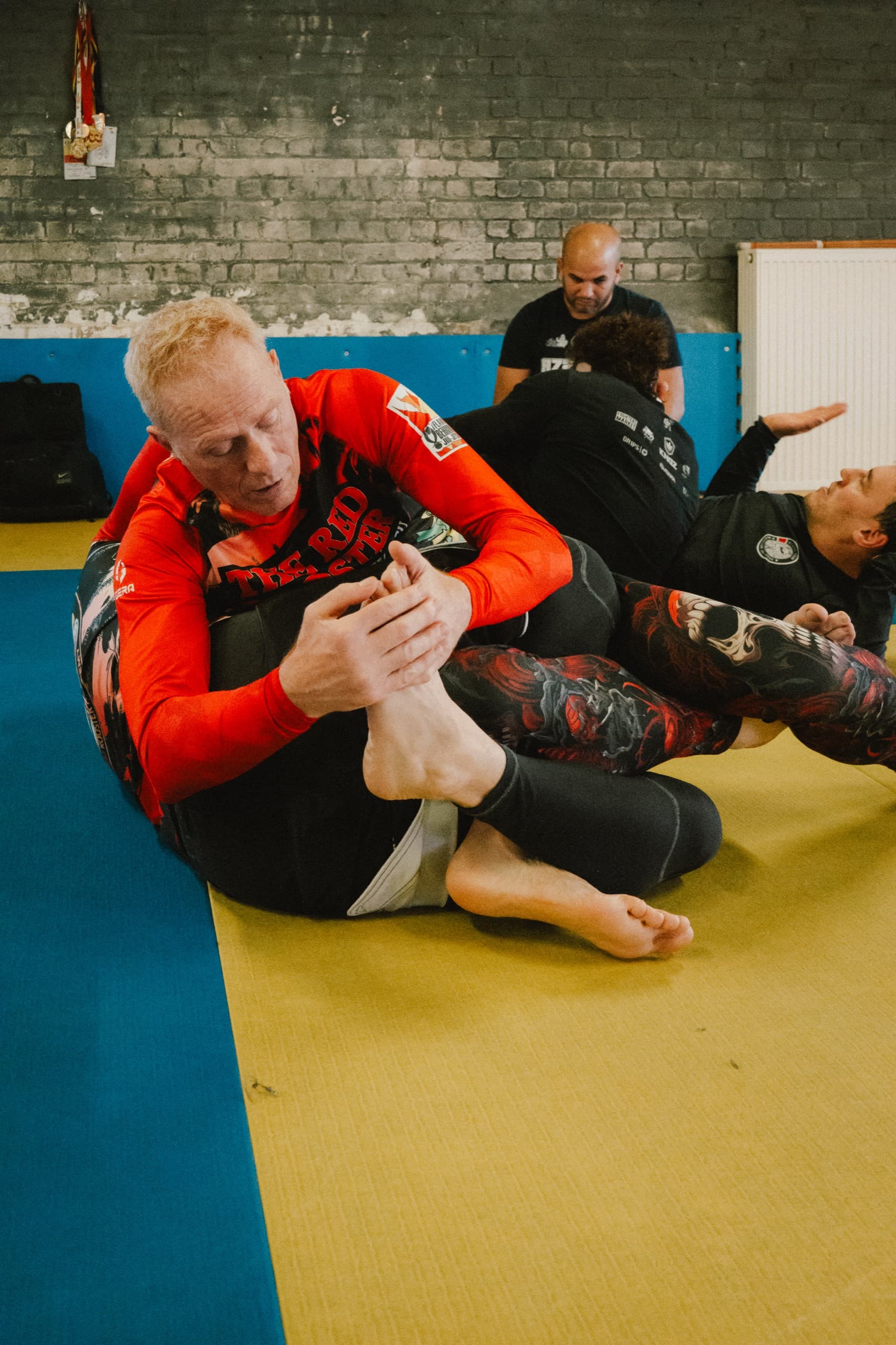 Détail d'un travail de leglock